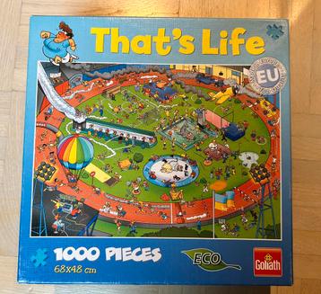 That’s Life puzzel (1000 stukjes) beschikbaar voor biedingen