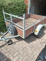 Aanhangwagen 2 x 1.25 meter, Ophalen, Zo goed als nieuw