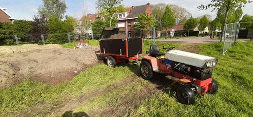 Gutbrod tractor met hydraulische kiepkar, Zakelijke goederen, Landbouw | Tractoren, tot 2500, Overige merken, tot 80 Pk, Oldtimer