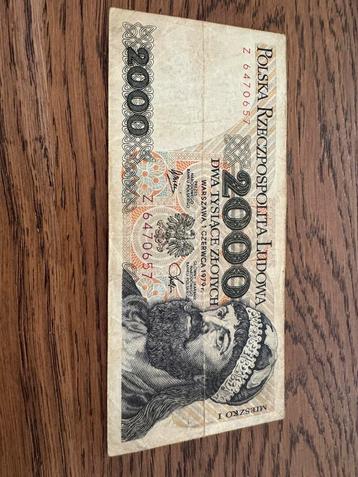 2000 Zlotych Polen (156) beschikbaar voor biedingen
