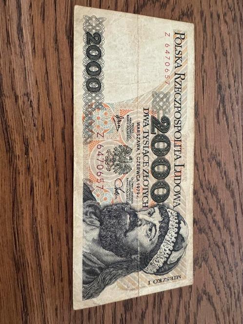 2000 Zlotych Polen (156), Postzegels en Munten, Bankbiljetten | Europa | Niet-Eurobiljetten, Polen, Ophalen of Verzenden