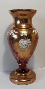 prachtige grote gouden kristallen vaas, Antiek en Kunst, Ophalen of Verzenden
