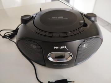 Radio-lecteur CD Philips, Enlèvement ou Envoi, Comme neuf, Radio