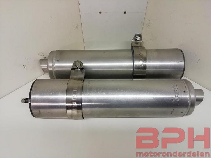 Micron dempers Suzuki GSX-R 1100w 1994 t/m 1996 demper uitla, Motoren, Onderdelen | Suzuki, Gebruikt, Ophalen of Verzenden