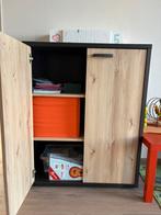 Bureau met tafel- ergonomische stoel - boekenkast en kast, Huis en Inrichting, Ophalen, Zo goed als nieuw, Bureau