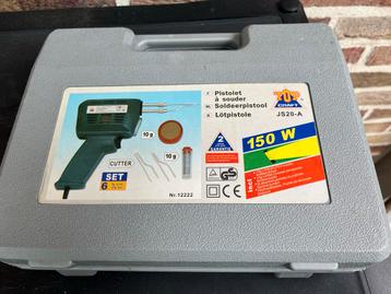 Soldeerpistool 150 watt en accessoires beschikbaar voor biedingen