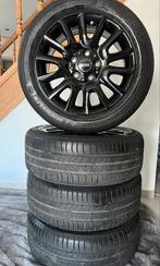 Zomerwielen Mini Victory Spoke 495 F55-F56-F57 195/55/16, Ophalen, Gebruikt, 16 inch, Banden en Velgen