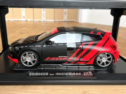 SUPERDEAL Volkswagen Scirocco Cesam getuned 1:18 Norev VW, Hobby en Vrije tijd, Modelauto's | 1:18, Nieuw, Auto, Norev, Ophalen of Verzenden