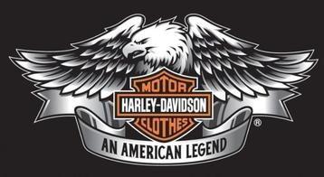 Harley Davidson Vlag Adelaar  NIEUW