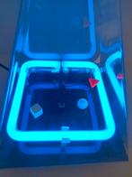 Vintage Postmodern design neon lamp klok Dapy Paris, Ophalen of Verzenden