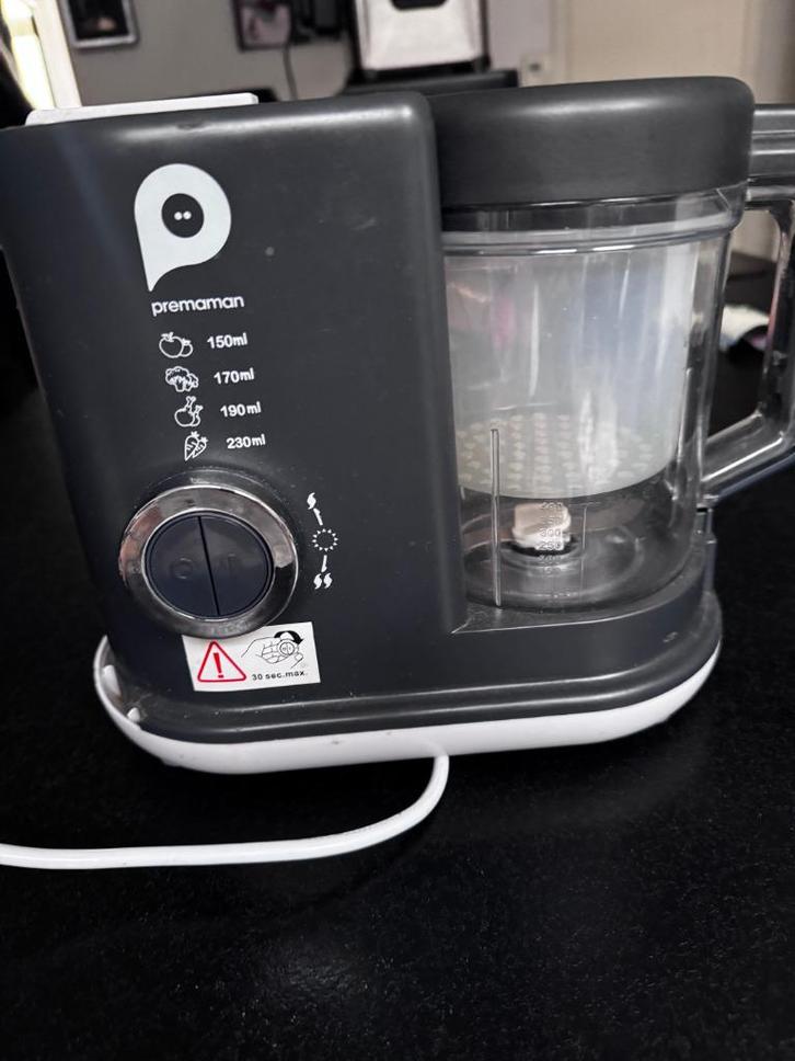 Premaman Robot Milo – Stoom & Mix Babyvoedingmaker, Kinderen en Baby's, Babyvoeding en Toebehoren, Zo goed als nieuw, Overige typen