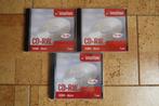 3 CD-RW 80 (herschrijfbare CD), Ophalen of Verzenden, Nieuw, Cd, Herschrijfbaar