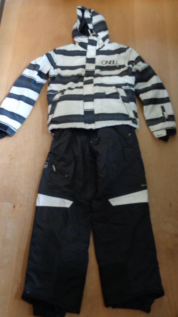Skijas O’Neill + skibroek maat 152 of 12 jaar, Sport en Fitness, Skiën en Langlaufen, Zo goed als nieuw, Kleding, Ski, Overige merken