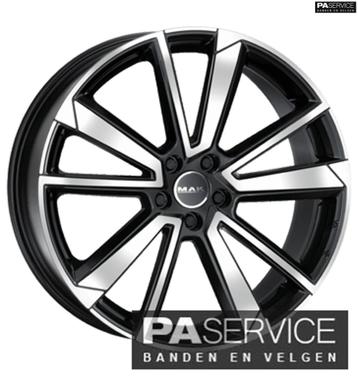 Nw 21 inch MAK Five Star VOLVO XC90 set inc Dunlop RT2 &TPMS beschikbaar voor biedingen