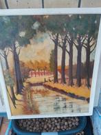 2 schilderijen gomm.aar van beveren mechelen, Antiek en Kunst, Ophalen