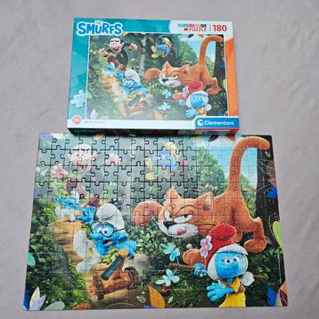 Puzzel smurfen beschikbaar voor biedingen