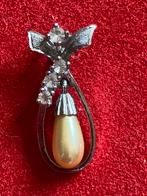 Vintage teardrop hanger, Ophalen, Zo goed als nieuw, Zilver