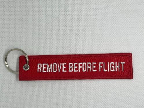 sleutelhanger  REMOVE BEFORE FLIGHT, Verzamelen, Luchtvaart en Vliegtuigspotten, Nieuw, Overige typen, Ophalen of Verzenden