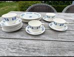 Servies Boch blauw wit, Antiek en Kunst, Ophalen of Verzenden