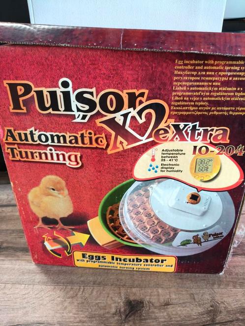 Broedmachine Puisor X2 extra, Dieren en Toebehoren, Pluimvee | Toebehoren, Zo goed als nieuw, Broedmachine, Ophalen