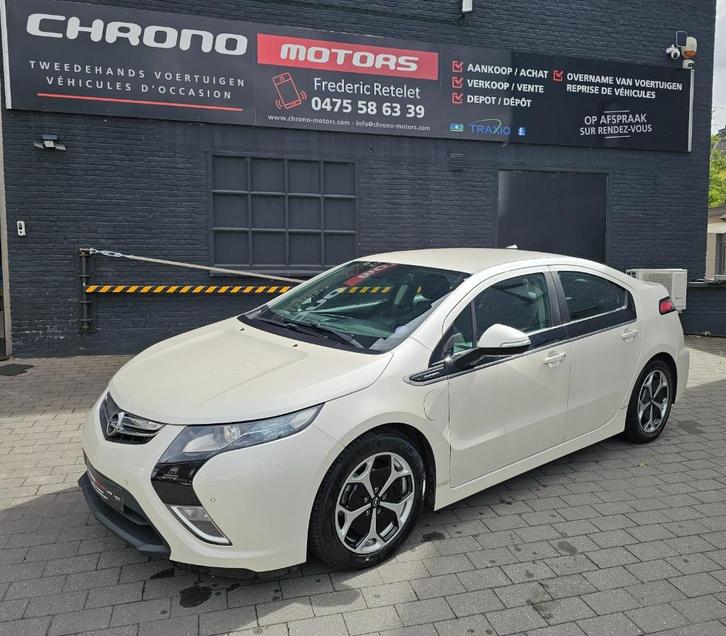 Opel Ampera lederen GPS, Euro 5, CO2 27G!! GARANTIE!, Auto's, Opel, Bedrijf, Ampera, ABS, Achteruitrijcamera, Airconditioning