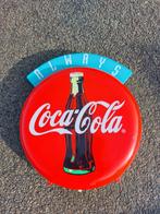 Coca Cola reklamebord groot met verlichting jaren 60!!, Verzamelen, Ophalen of Verzenden, Zo goed als nieuw, Lichtbak of (neon) lamp