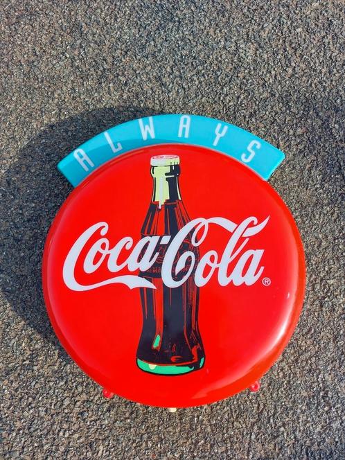 Coca Cola reklamebord groot met verlichting jaren 90!!, Verzamelen, Merken en Reclamevoorwerpen, Zo goed als nieuw, Lichtbak of (neon) lamp
