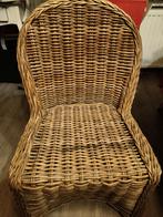 6 chaises en osier, Maison & Meubles, Utilisé