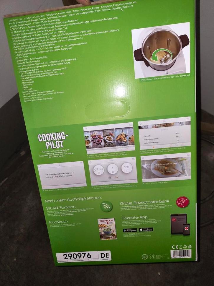 SilverCrest Monsieur Cuisine Connect – Nieuw in doos!, Elektronische apparatuur, Keukenmixers, Nieuw, Ophalen
