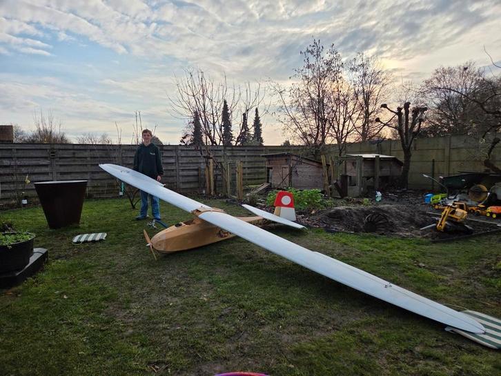 grunau baby 6m span, Hobby en Vrije tijd, Modelbouw | Radiografisch | Vliegtuigen, Zo goed als nieuw, Ophalen