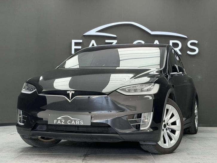Tesla Model X 90 kWh Dual Motor *CAMERA + ECRAN + GPS + JANT, Auto's, Tesla, Bedrijf, Te koop, Model X, 360° camera, ABS, Achteruitrijcamera