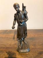 Sculpture en bronze Égyptien porteur d’eau., Ophalen of Verzenden, Brons