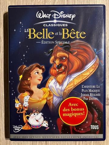 DVD : Walt Disney "Belle en het Beest" (Tekenfilm) beschikbaar voor biedingen