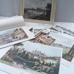 Set van 36 reproducties van 19e eeuwse gravures., Antiek en Kunst, Kunst | Etsen en Gravures, Ophalen of Verzenden