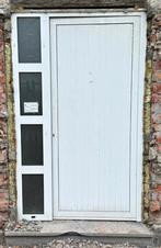 aluminium deur , voordeur, Doe-het-zelf en Bouw, Ophalen, Gebruikt, Glas
