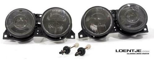 nieuwe Donkere koplampen E30 met kruis, smoke 325i 320i etc, Auto-onderdelen, Verlichting, BMW, Nieuw, Ophalen of Verzenden