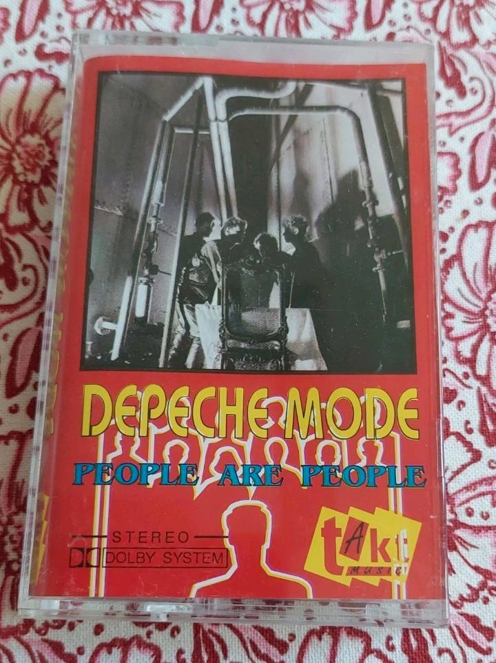 Depeche Mode People are People tape, Cd's en Dvd's, Cassettebandjes, Zo goed als nieuw, Origineel, Pop, 1 bandje, Ophalen of Verzenden