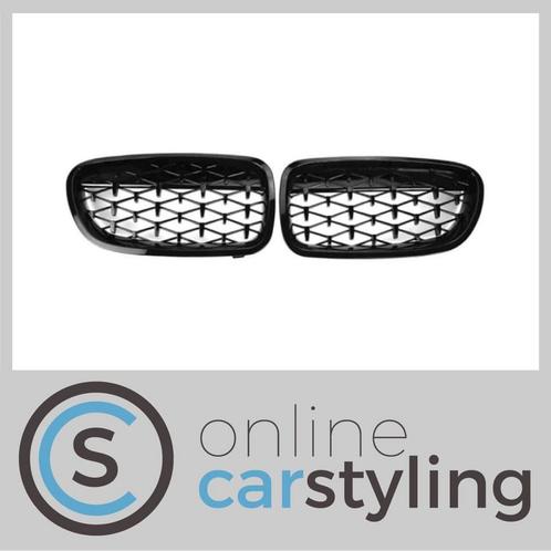 Grill Nieren BMW 5-Serie F10 / F11 Diamant Style Glossy Blac, Auto-onderdelen, Overige Auto-onderdelen, BMW, Nieuw, Ophalen of Verzenden
