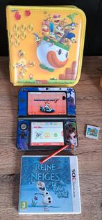 NINTENDO 3DS XL CUSTOMISER + JEUX +HOUSSE DE RANGEMENT, Gebruikt, Overige kleuren, 3DS XL, Ophalen