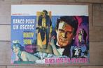 filmaffiche Warren Beatty Kaleidoscope 1966 filmposter, Rechthoekig Liggend, Ophalen of Verzenden, Zo goed als nieuw, A1 t/m A3