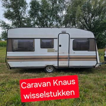 Caravan 750kg Knaus wisselstukken ramen deur chassis bouw 4m beschikbaar voor biedingen