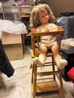 Houten poppenstoeltje, Ophalen, Gebruikt