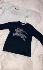 12 maanden burberry maat 74 shirt met lange mouwen, Kinderen en Baby's, Ophalen of Verzenden, Zo goed als nieuw, Setje