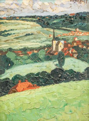 Christo Stefanoff (1898-1966)= Broekhem 1950 (46 x 56 cm) beschikbaar voor biedingen