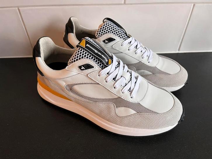 Floris van Bommel Noppi sneakers maat 9 / 43 nieuw in doos, Vêtements | Hommes, Chaussures, Neuf, Baskets, Blanc, Enlèvement ou Envoi