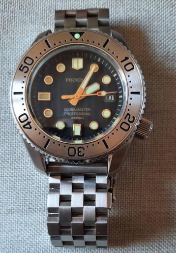 Proxima MM300 Automatic Black Dial horloge beschikbaar voor biedingen