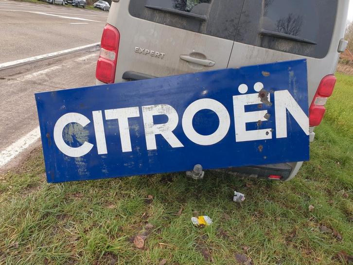 citroen email bord groot, Antiek en Kunst, Antiek | Email, Ophalen
