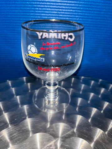 Glas uit Chimay - La Mominoise - inhuldiging van het stadion beschikbaar voor biedingen