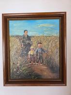 Schilderij " Boerin met kinderen in het veld", Ophalen