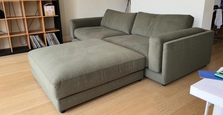 Grand canapé modulable + pouf Candy, Maison & Meubles, Canapés | Coins salons complets, Comme neuf, Tissus, Enlèvement